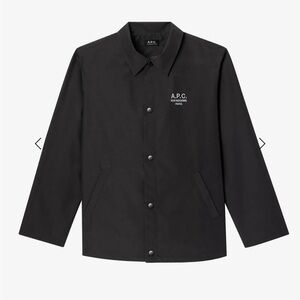 A.P.C. Regis Black Coach Jacket